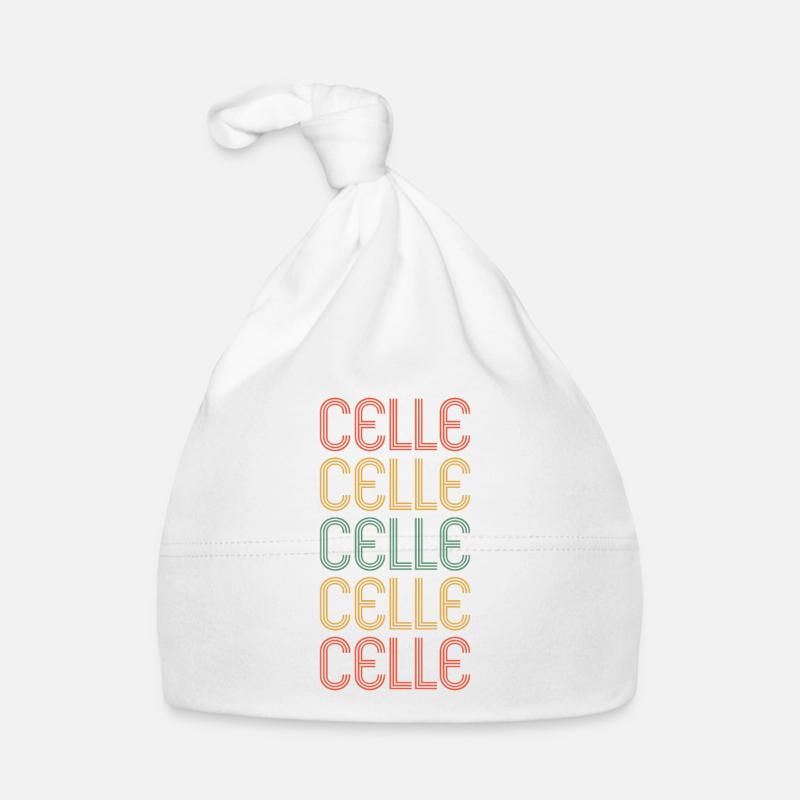 Cellerin Celler Celle - Baby Bio-Mütze - Weiß