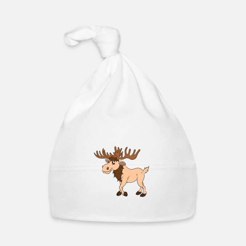 What Can I Say I Like Moose Organic Baby Cap