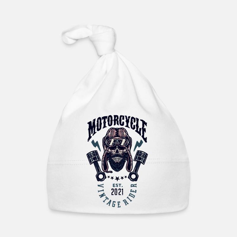 Crâne de cavalier Bonnet bio Bébé