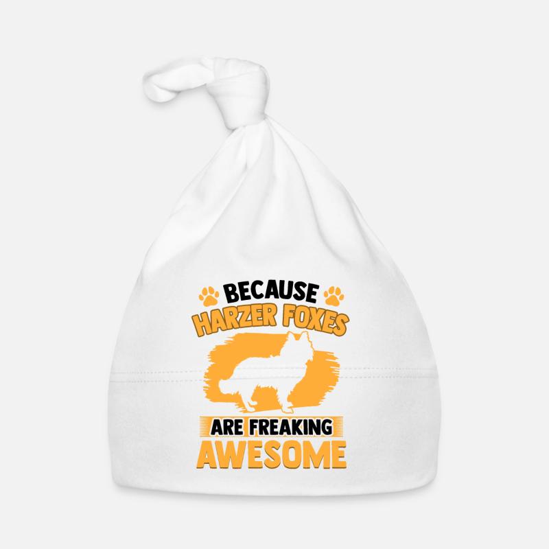 Harz fox is fantastic herding fox Organic Baby Cap
