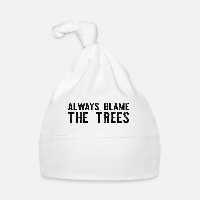 Always Blame The Trees - Disc Golf Baby Bio-Mütze