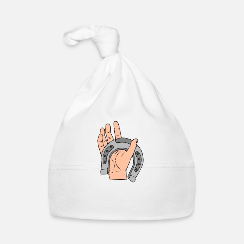 Horseshoe Pitching Champion Baby Bio-Mütze