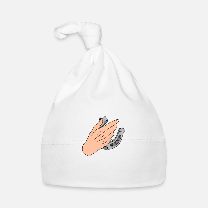 Horseshoe Pitching Grandpa Baby Bio-Mütze