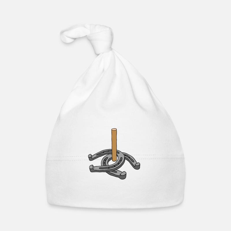 I'm Only Pitching It Freely Horseshoe Pitching Baby Bio-Mütze