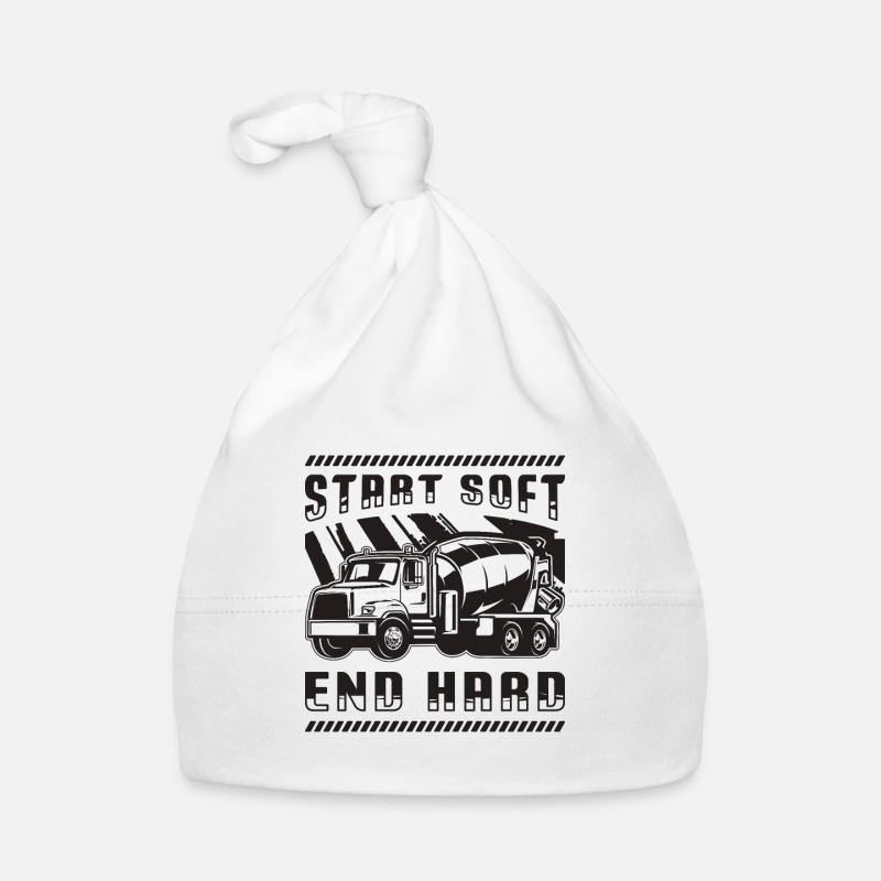 Start Soft End Finisseurs de béton de maçonnerie dure Bonnet bio Bébé