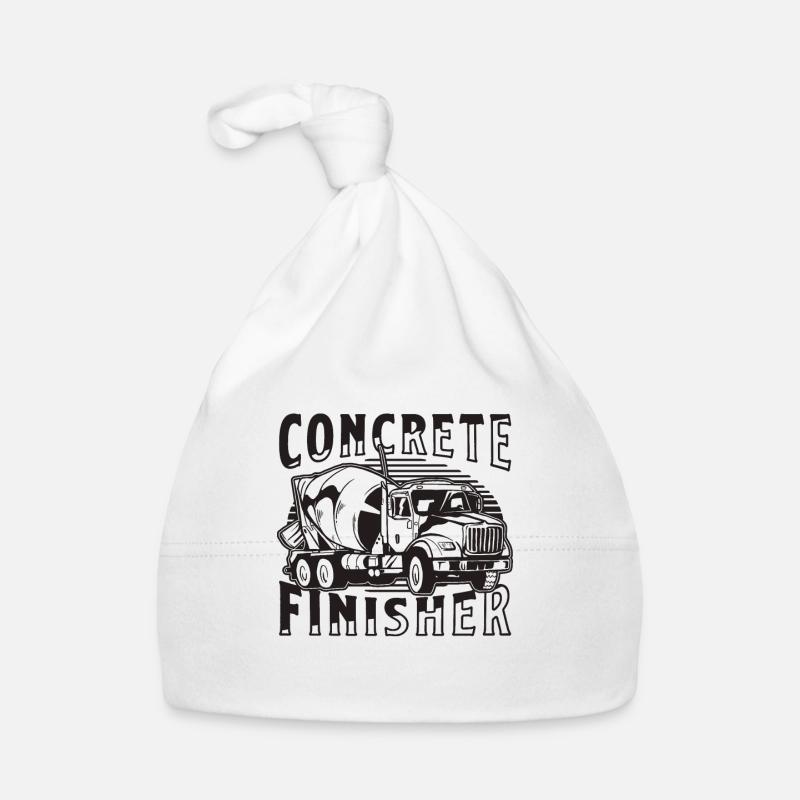 Concrete Finisher Construction Concrete Finishers Baby Bio-Mütze