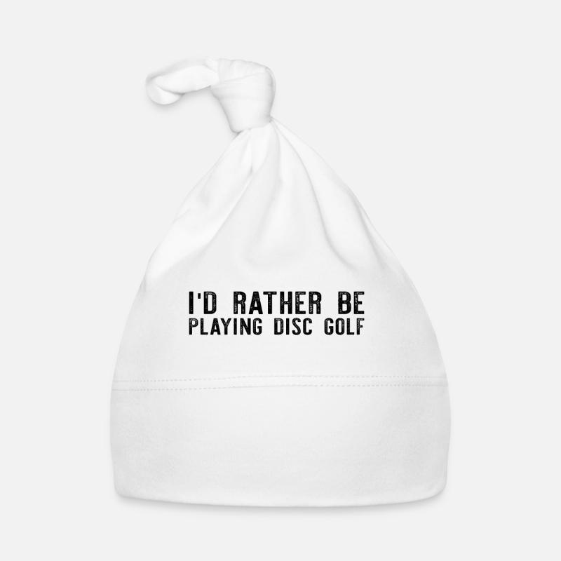 Disc Golfing Frisbee Golf - Je préfère jouer Bonnet bio Bébé