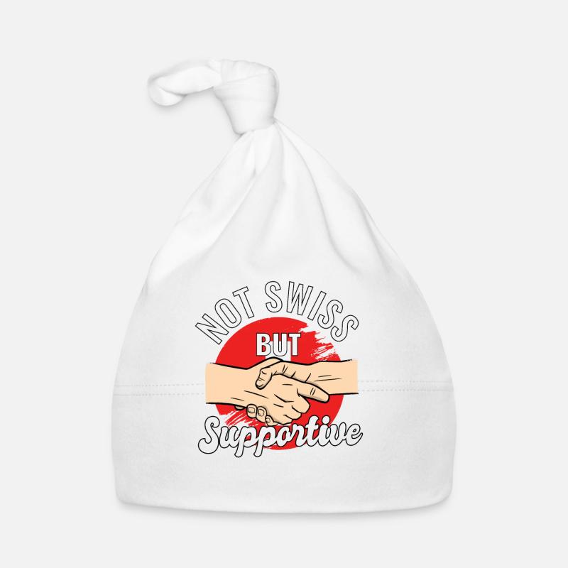Pas suisse mais un voyageur de campagne solidaire Bonnet bio Bébé