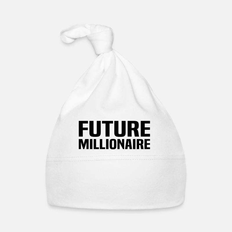 Future Millionaire Organic Baby Cap