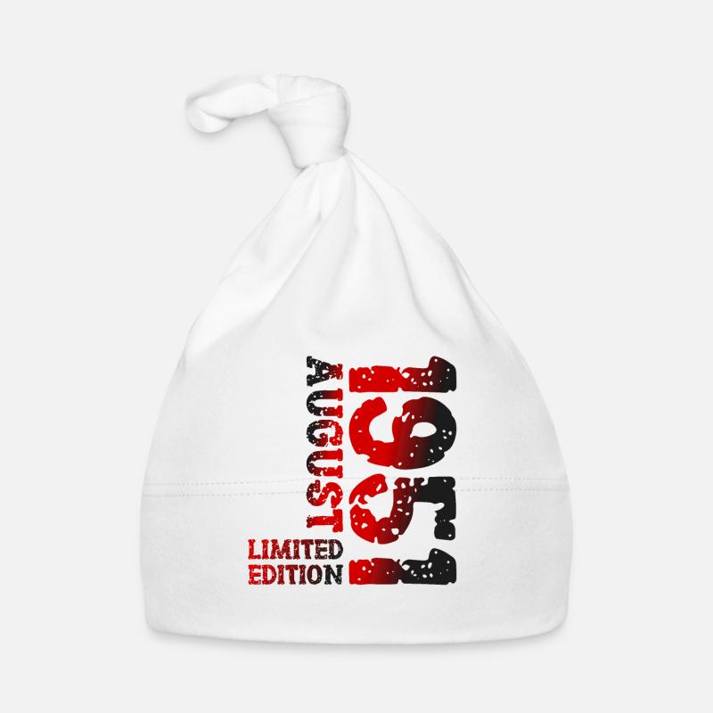 1951 Août Édition Limitée 72e Tenue d’anniversaire Bonnet bio Bébé