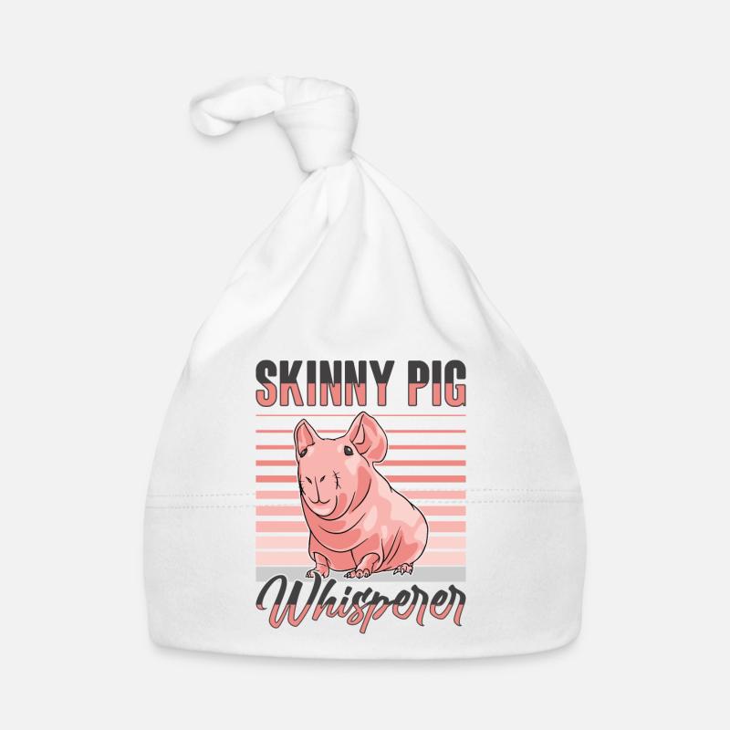 Cochon d’Inde sans poils Cochon maigre Bonnet bio Bébé