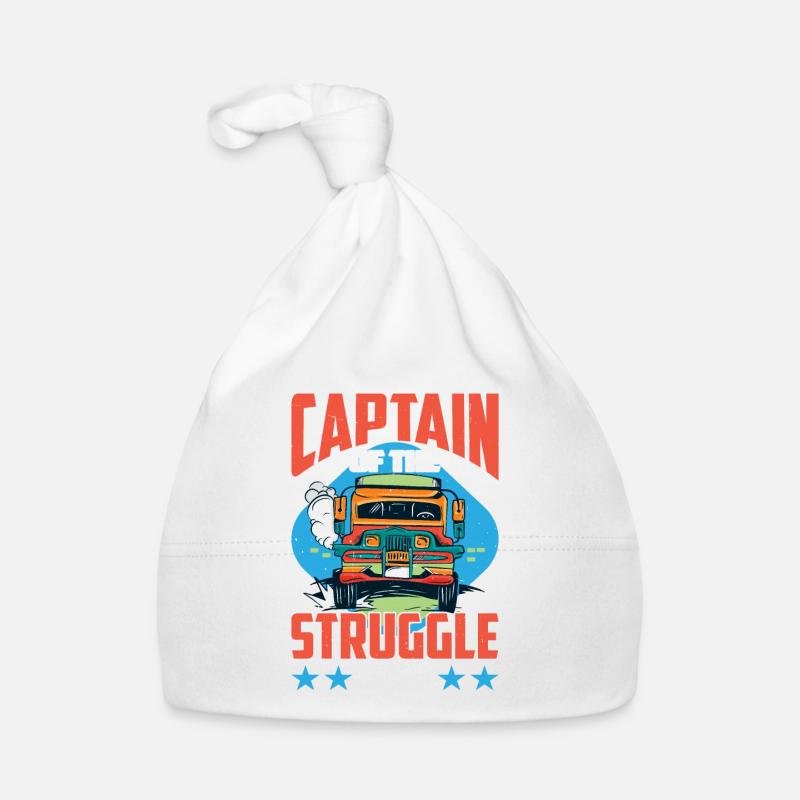 Capitaine du bus de lutte 12 Bonnet bio Bébé