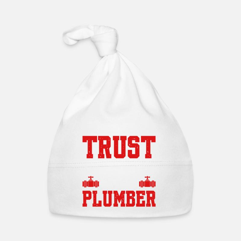 Fais confiance à moi Je suis plombier Bonnet bio Bébé