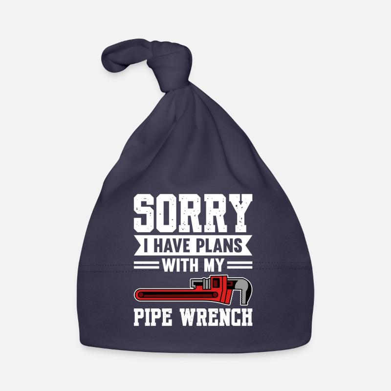 Désolé, j’ai des plans avec mon plombier de clé à pipe Bonnet bio Bébé
