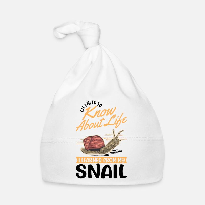 Escargot Cadeau Vignoble Escargot Bonnet bio Bébé