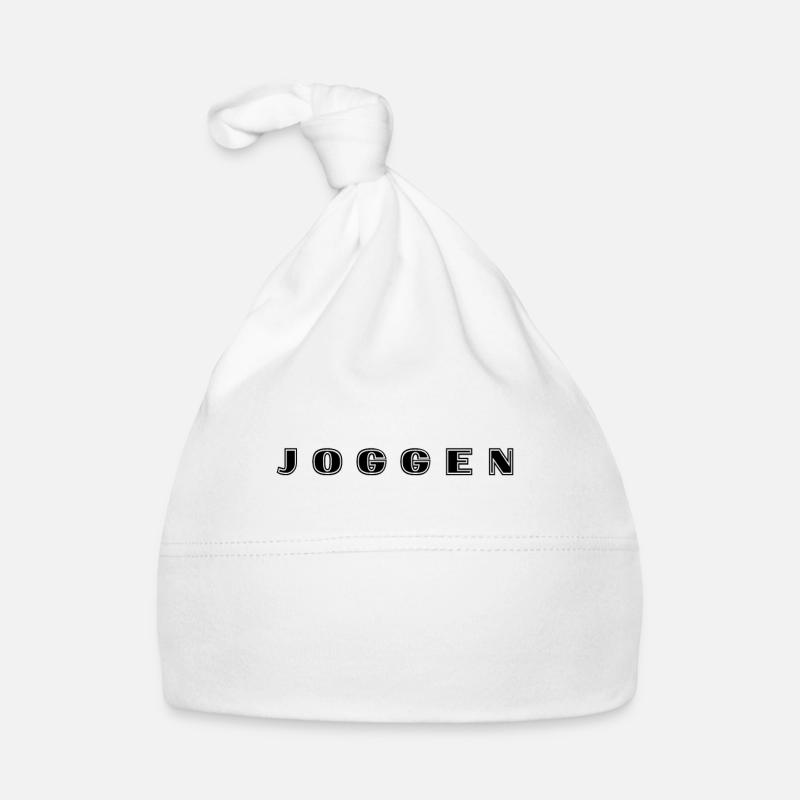 Lettrage de jogging Bonnet bio Bébé