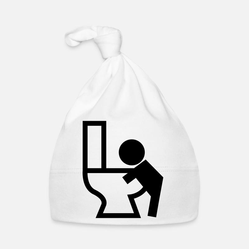 Vomiting Puck Sick Organic Baby Cap