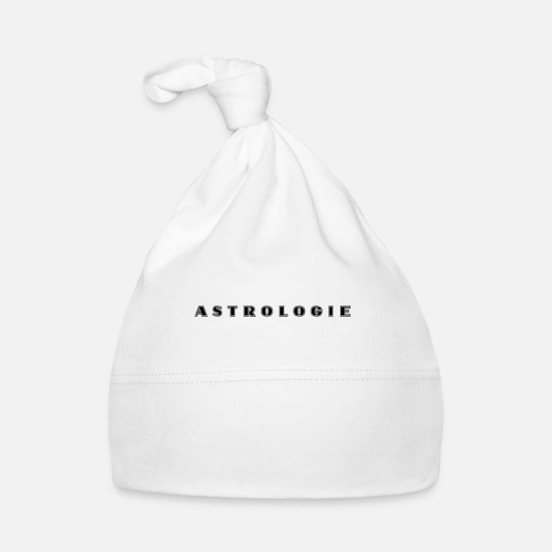 Lettrage d’astrologie Bonnet bio Bébé