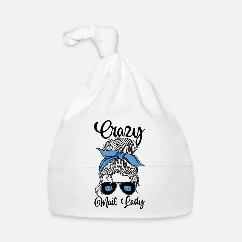 Postbote Postbotin Post Briefträger Baby Bio-Mütze