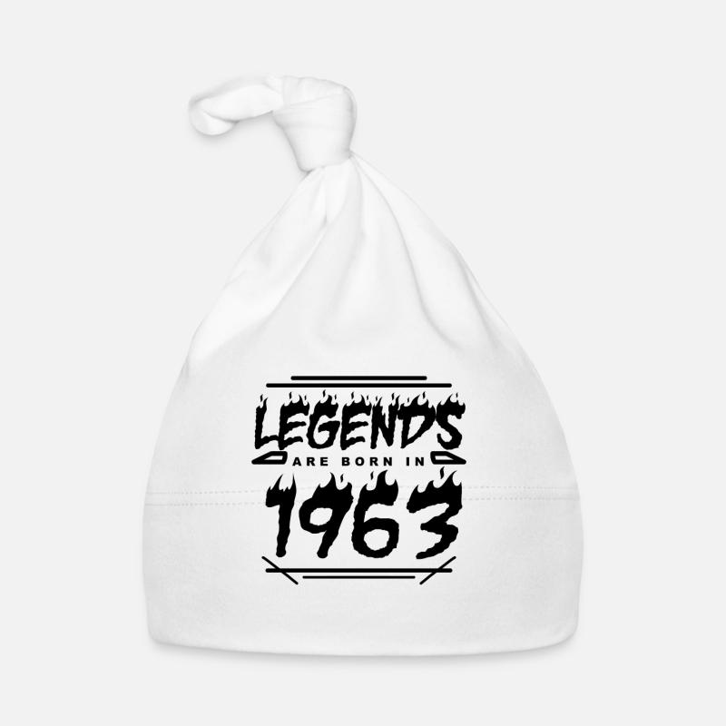 1963 - Born 1963 - Built in 1963 Organic Baby Cap
