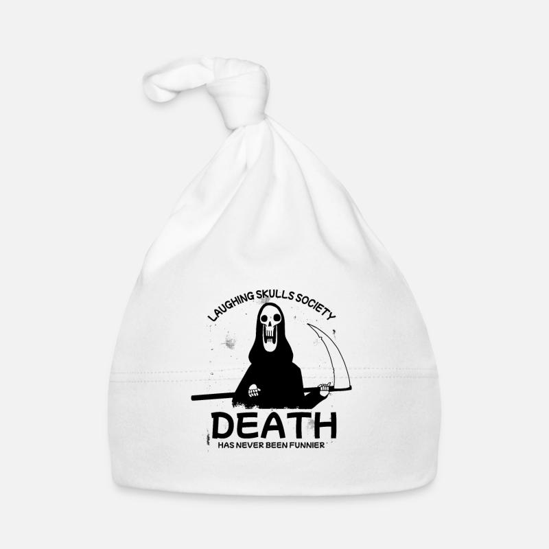 Skulls laughing Organic Baby Cap