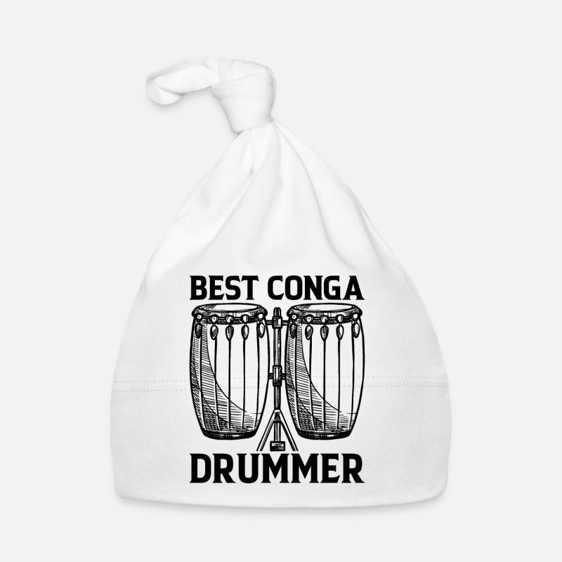 Best Conga Drummer Conga Player Conga Drummer Baby Bio-Mütze