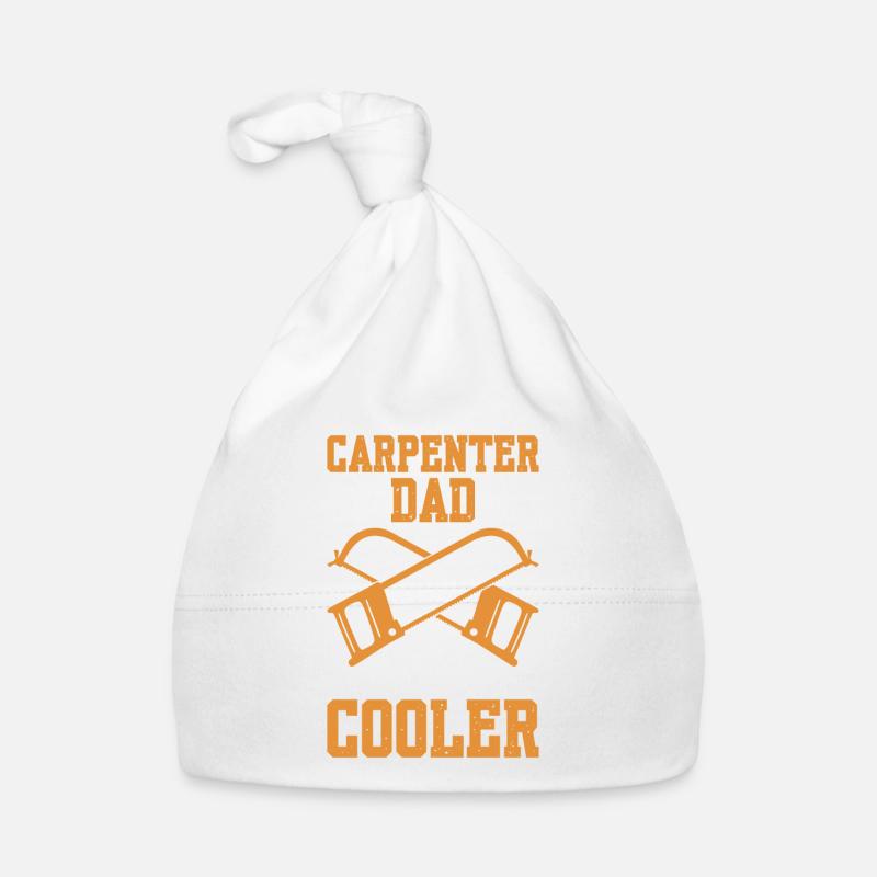 Carpenter Dad Like A Regular Dad But Cooler Baby Bio-Mütze