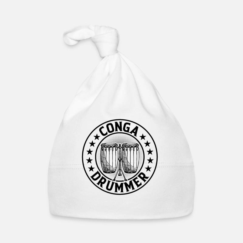 Batteur de Conga Bonnet bio Bébé