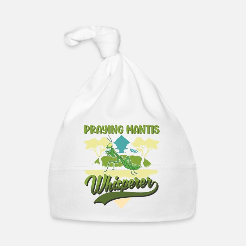 Praying mantis whisperer Mantis Mantis Mantis Mantis Organic Baby Cap