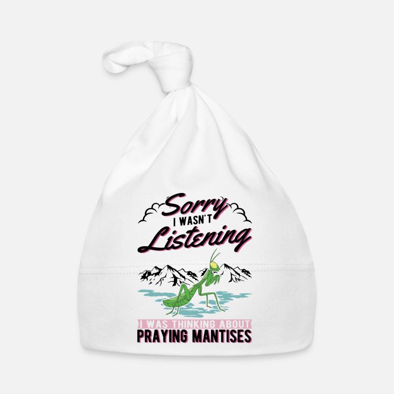 Gottesanbeterin Geschenk Mantis Fangschrecke Baby Bio-Mütze