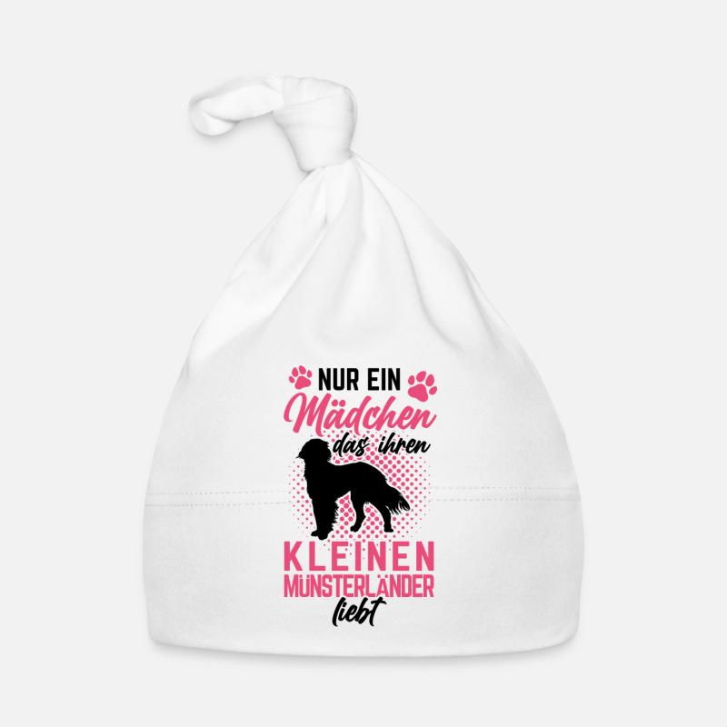 Nur ein Mädchen das Kleiner Münsterländer liebt Baby Bio-Mütze