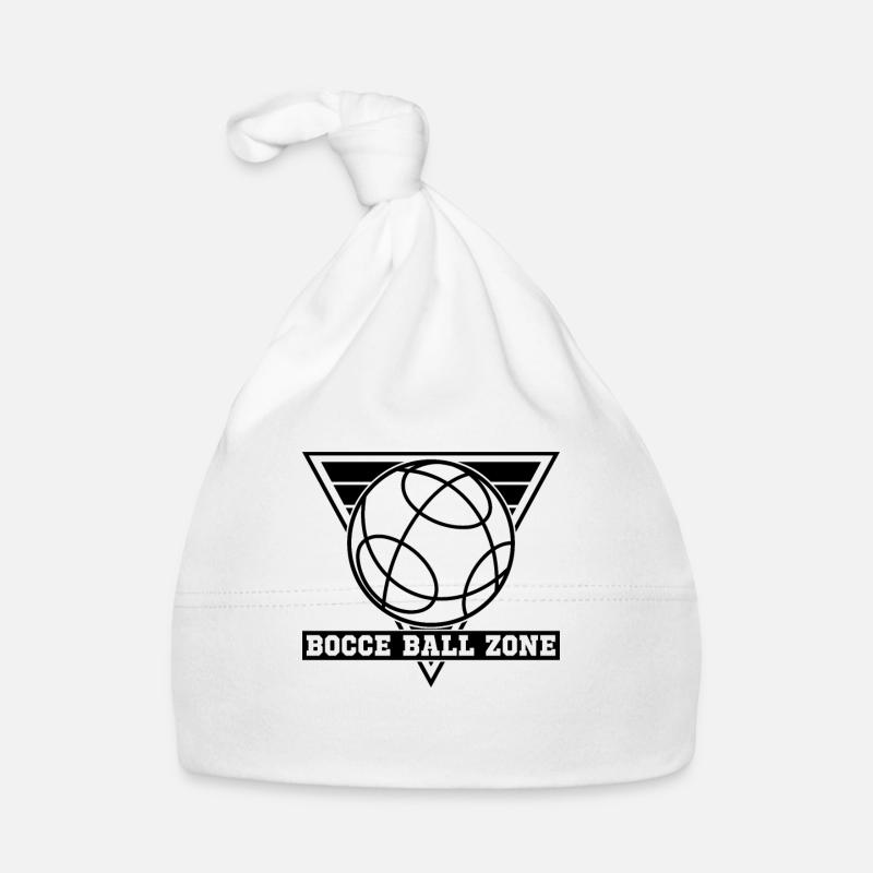 Bocce Ball Zone Ball Sport Bocci Bocce Player Organic Baby Cap