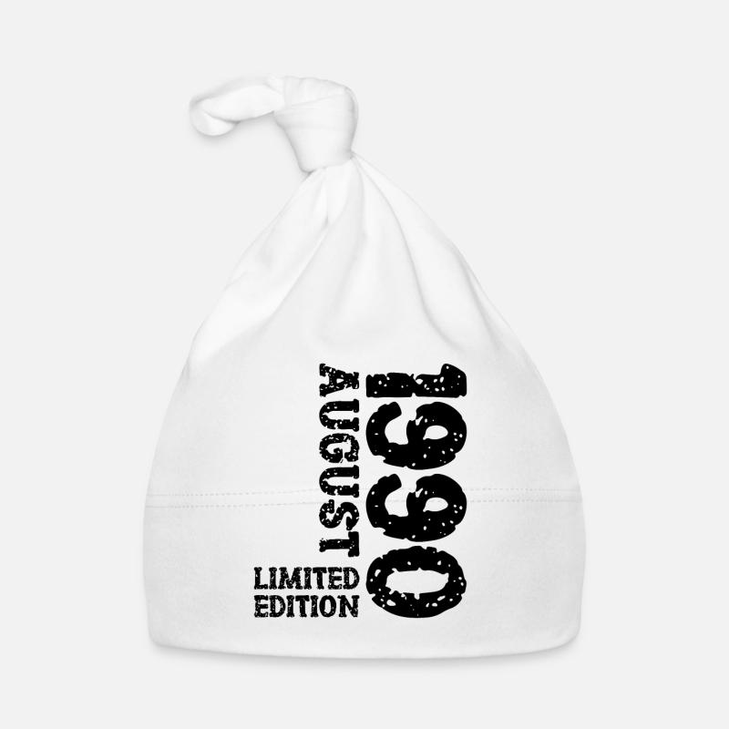 1990 Août Édition Limitée 33e Tenue d’anniversaire Bonnet bio Bébé