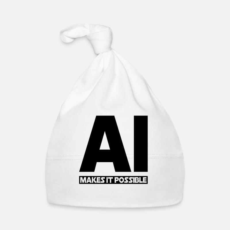AI Makes It Possible - AI Robotics & Artificial In Baby Bio-Mütze