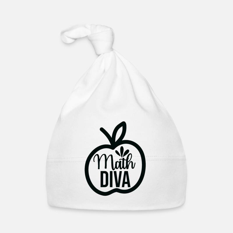 Math Diva, Pour toutes les divas qui aiment les maths Bonnet bio Bébé