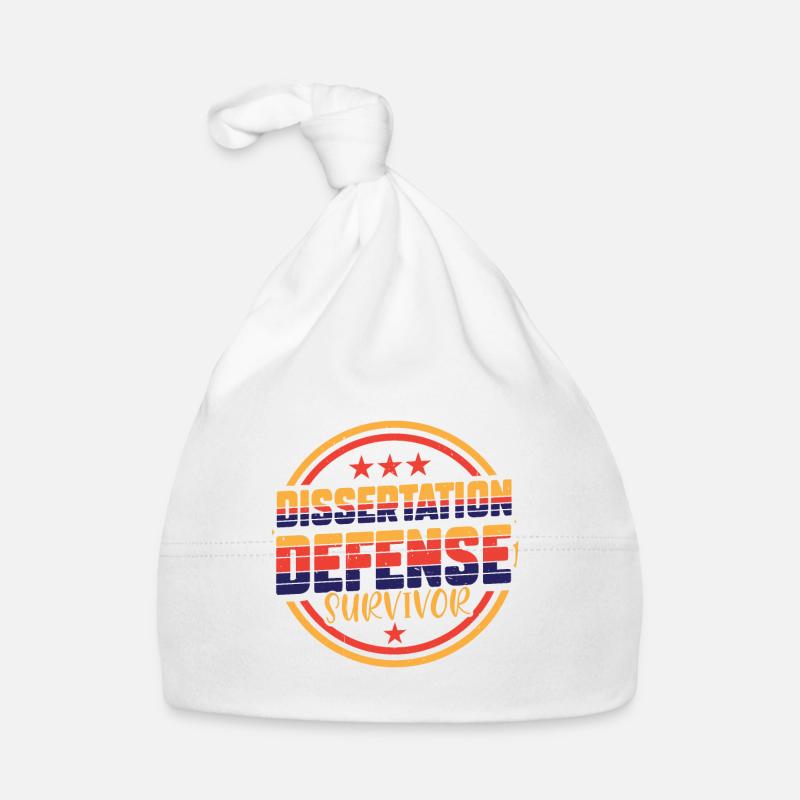 Dissertation Defense Survivor 7 Baby Bio-Mütze