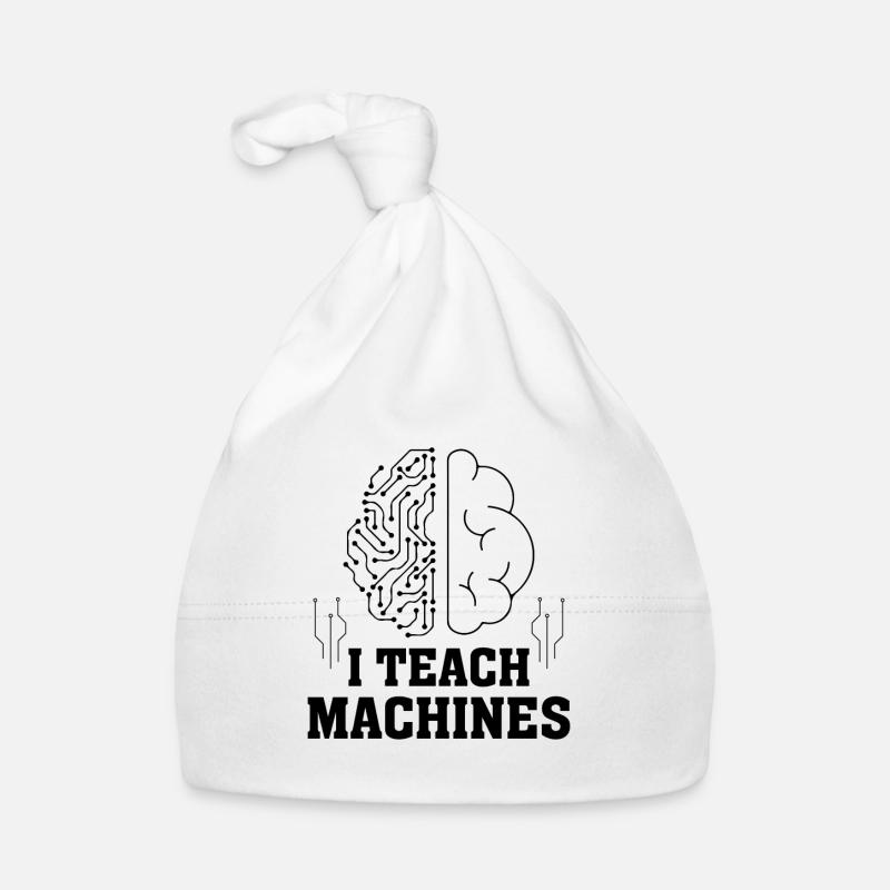 I Teach Machines - Artificial Intelligence Machine Baby Bio-Mütze