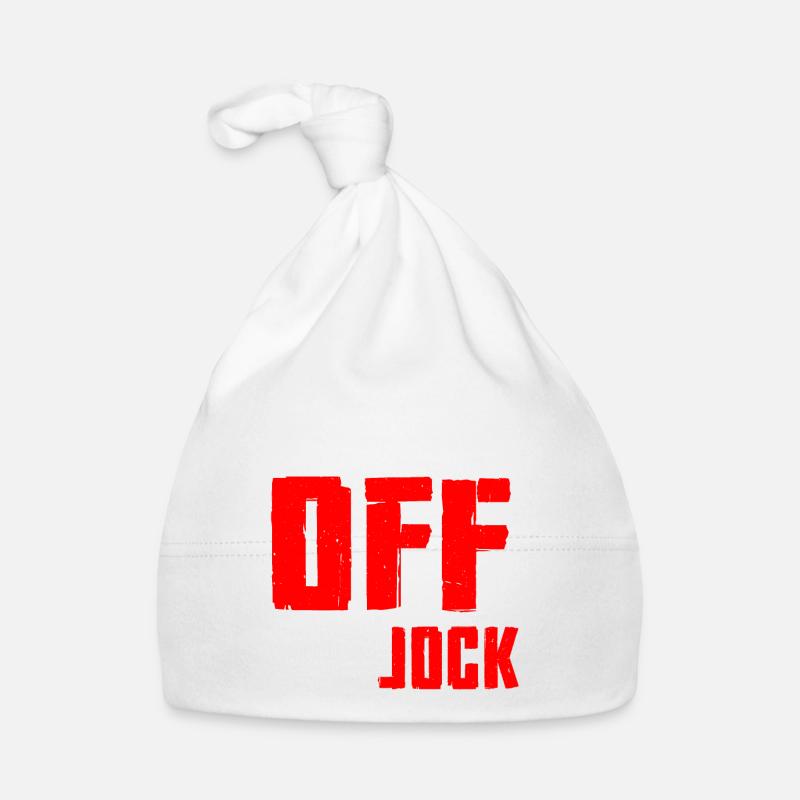 Get Off My Jock 5 Organic Baby Cap