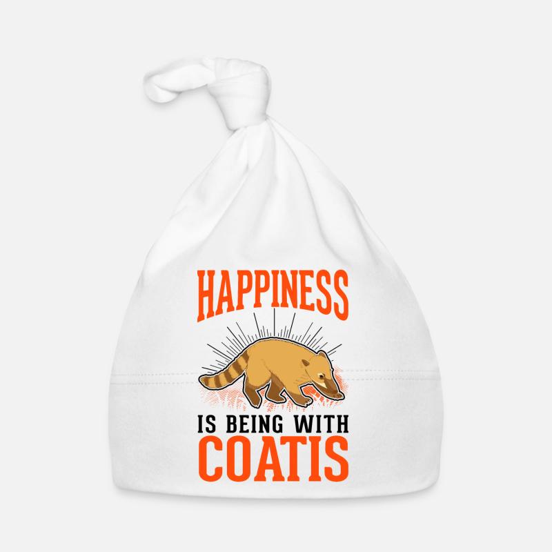 Coati Lucky Proboscis Coati Bonnet bio Bébé