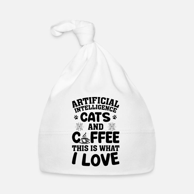 Intelligence artificielle chats et café c’est wh Bonnet bio Bébé