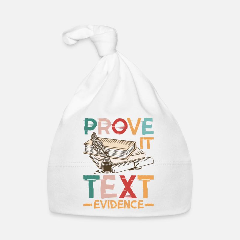 Prove It, Text Evidence 38 Organic Baby Cap