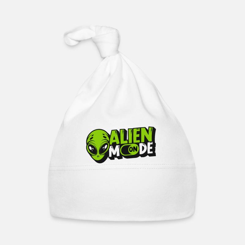 Mode extraterrestre sur Außerirdischer Ufo Conspiracy Alien Bonnet bio Bébé