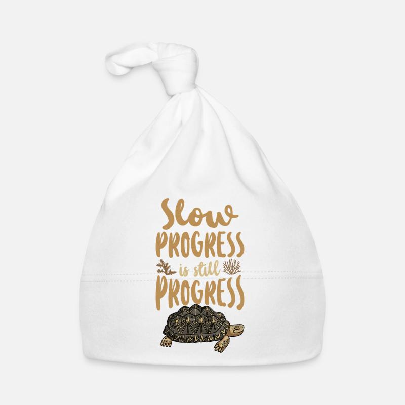 Tortue de mer Tortue Progrès lents Bonnet bio Bébé