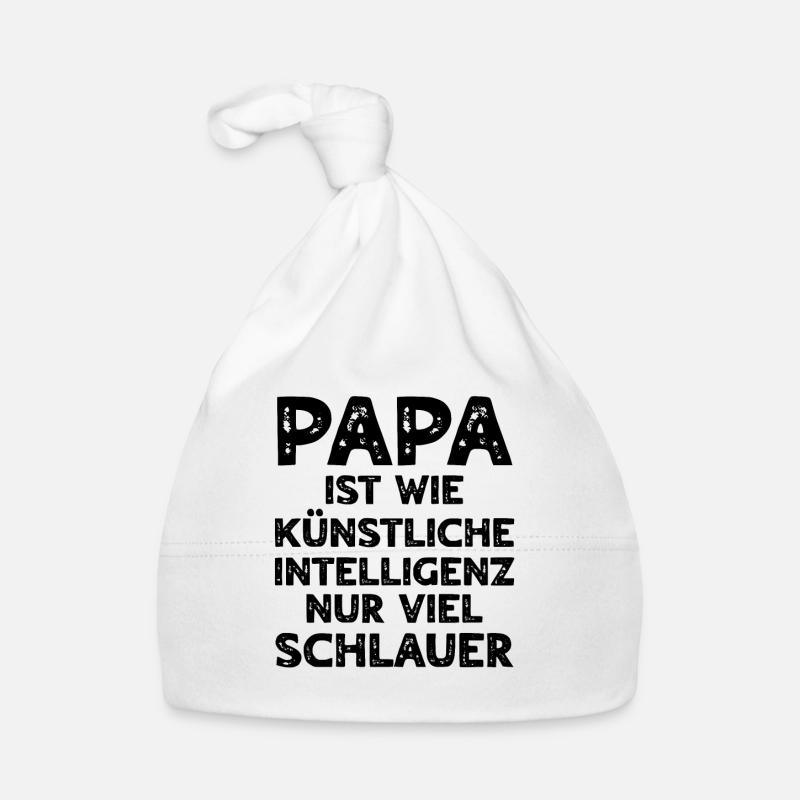 Dad Is Like Artificial Intelligence Baby Bio-Mütze