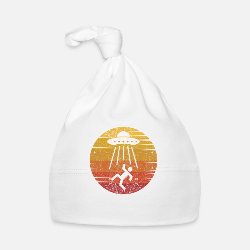 Conspiracy Alien UFO Organic Baby Cap