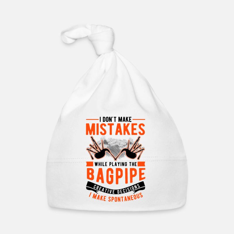 Bagpipes: Creative Choices Organic Baby Cap