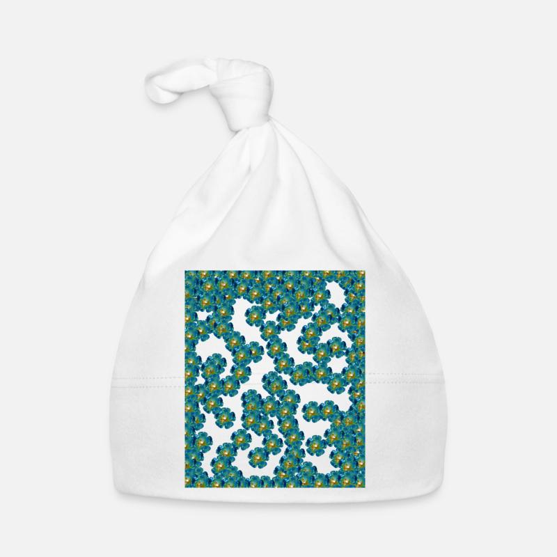 Flowers Organic Baby Cap