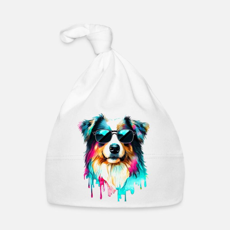 Australian Shepherd Baby Bio-Mütze
