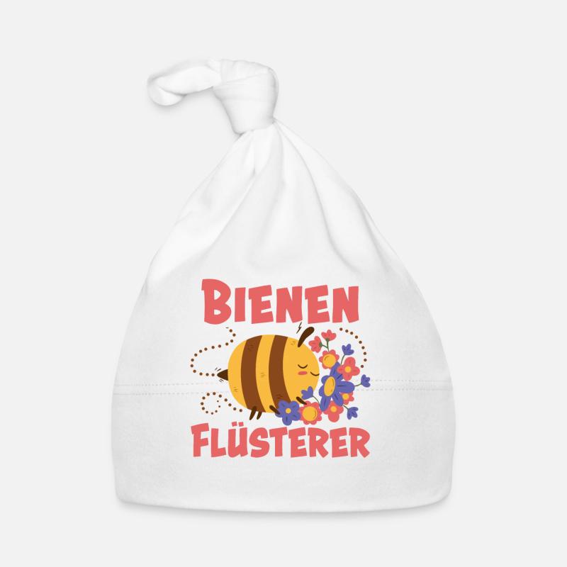 Bienen Flüsterer Baby Bio-Mütze