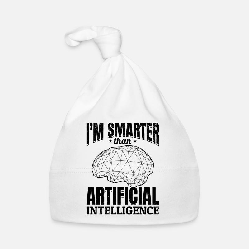 I'm Smarter Than Artificial Intelligence Baby Bio-Mütze
